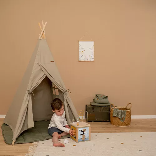 Little Dutch Tipi Olijfgroen 5 Little Dutch Tipi Olijfgroen - Afbeelding 3