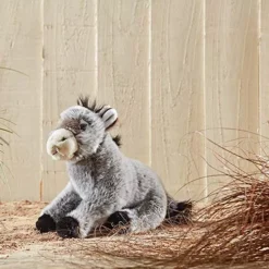 Living Nature Knuffelezel - 22 Cm -Kinderspeelgoed living nature knuffelezel 22 cm 2