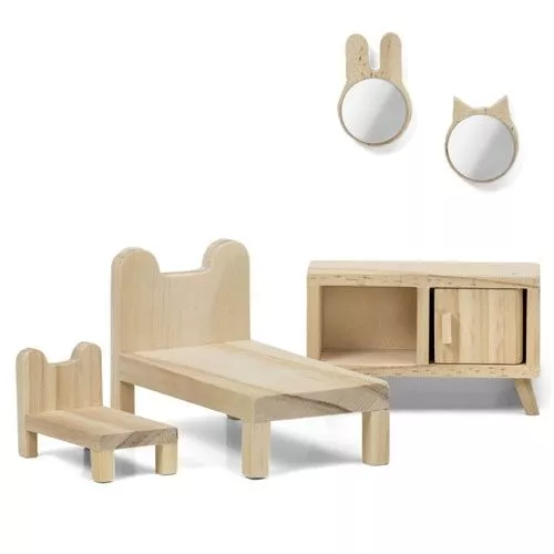 Lundby DIY Poppenhuis Slaapkamer 3 Lundby DIY Poppenhuis Slaapkamer