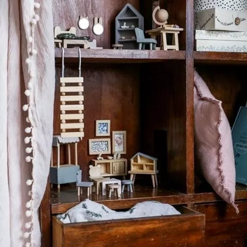 Lundby DIY Poppenhuis Slaapkamer 4 Lundby DIY Poppenhuis Slaapkamer - Afbeelding 2