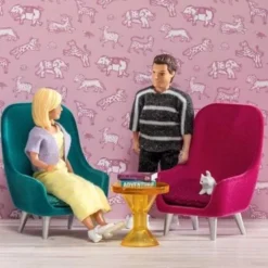 Lundby Poppenhuis Fauteuils -Kinderspeelgoed lundby fauteuils1