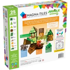 Magna-tiles Jungle Animals - 25st 13 Magna-tiles Jungle Animals - 25st -Kinderspeelgoed magna tiles jungle animals 25st 1