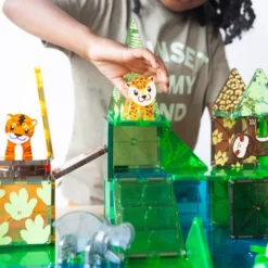 Magna-tiles Jungle Animals - 25st 9 Magna-tiles Jungle Animals - 25st -Kinderspeelgoed magna tiles jungle animals 25st 5