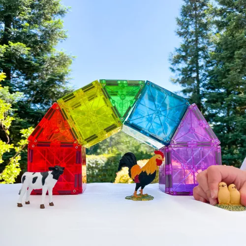 Magna-tiles Magnetische Tegels Metropolis - 110st 4 Magna-tiles Magnetische Tegels Metropolis - 110st - Afbeelding 2