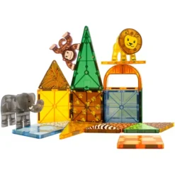 Magna-tiles Magnetische Tegels Safari Animals - 25st -Kinderspeelgoed magna tiles magnetische tegels safari animals 25st 5