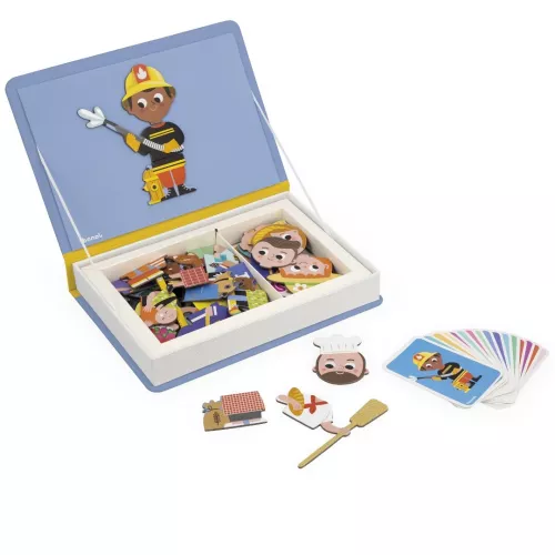 Janod Magneetboek Beroepen - 48st 4 Janod Magneetboek Beroepen - 48st - Afbeelding 2