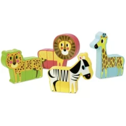 Vilac Magnetische Houten Dieren - Savanne 9 Vilac Magnetische Houten Dieren - Savanne -Kinderspeelgoed magnetisch