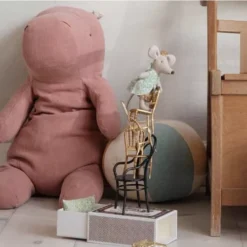 Maileg Knuffelmuis Kleine Zus - Prinses In Luciferdoosje - 10 Cm -Kinderspeelgoed maileg knuffelmuis grote zus prinses3