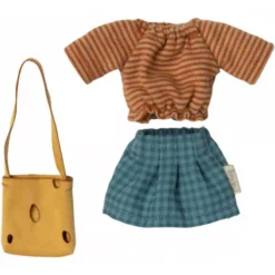 Maileg Knuffelmuis Moeder Met Tas - 15 Cm -Kinderspeelgoed maileg knuffelmuis moeder met tas 15 cm 3