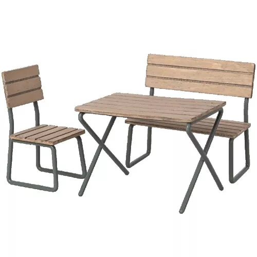 Maileg Poppenhuis Tuinmeubels - 8 Cm 3 Maileg Poppenhuis Tuinmeubels - 8 Cm