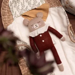 Main Sauvage Knuffelbeer Sienna Pyjamas - 42 Cm -Kinderspeelgoed main sauvage knuffelbeer sienna pyjamas 42 cm 1