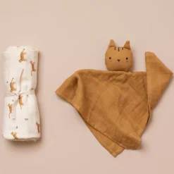 Main Sauvage Knuffeldoek Tijger -Kinderspeelgoed main sauvage knuffeldoek tijger 2