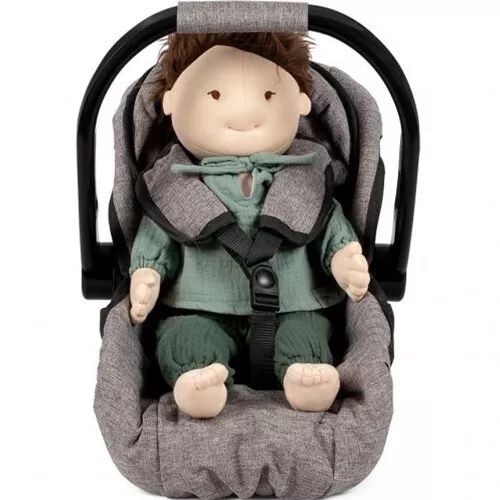 Mamamemo Mama Memo Poppen Maxi-cosi - Grijs 4 Mamamemo Mama Memo Poppen Maxi-cosi - Grijs - Afbeelding 2