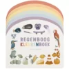 Little Dutch Mercis Publishing Kartonboek Regenboog Kleurenboek -Kinderspeelgoed mercis publishing kartonboek regenboog kleurenboek 6