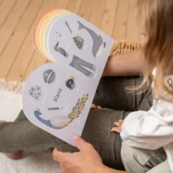 Little Dutch Mercis Publishing Kartonboek Regenboog Kleurenboek -Kinderspeelgoed mercis publishing kartonboek regenboog kleurenboek 7