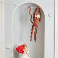 Meri-Meri Meri Meri Knuffelaap Baboo - 70 Cm -Kinderspeelgoed meri meri knuffelaap baboo 70 cm ilovespeelgoed.jpg1