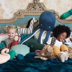 Meri-Meri Meri Meri Knuffelaap Baboo - 70 Cm -Kinderspeelgoed meri meri knuffelluipaard rani 89 cm ilovespeelgoed11 1