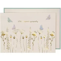 Meri-Meri Meri Meri Wenskaart Condoleance - Bloemen