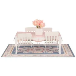 Meri-Meri Meri Meri Papieren Diy Poppenhuis Met Meubels -Kinderspeelgoed meri meri papieren diy poppenhuis 11