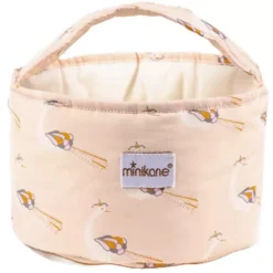 Minikane Poppen Opbergmand Peacocks Roses - 11 Cm