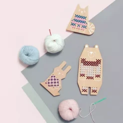 Moon Picnic Borduurset Kat 9 Moon Picnic Borduurset Kat -Kinderspeelgoed moon picnic borduurset kat 2