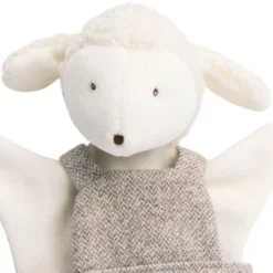 Moulin Roty Handpop Schaap -Kinderspeelgoed moulin roty handpop albert la grande famille 2