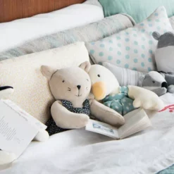 Moulin Roty Knuffeleend Jeanne - 30 Cm 9 Moulin Roty Knuffeleend Jeanne - 30 Cm -Kinderspeelgoed moulin roty knuffeleend jeanne 30 cm 1