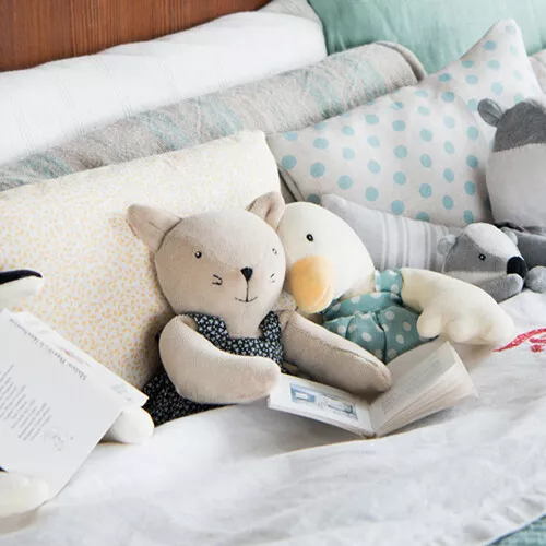 Moulin Roty Knuffeleend Jeanne - 30 Cm 6 Moulin Roty Knuffeleend Jeanne - 30 Cm - Afbeelding 4