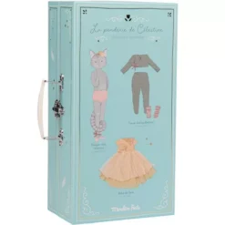 Moulin Roty Knuffelpoes Célestine En Kledingkast -Kinderspeelgoed moulin roty knuffelpoes c lestine en kledingkast 3