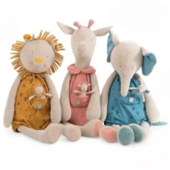 Moulin Roty Activiteitenknuffel Leeuw - 80 Cm -Kinderspeelgoed moulin roty reuzenknuffel leeuw