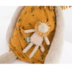 Moulin Roty Activiteitenknuffel Leeuw - 80 Cm -Kinderspeelgoed moulin roty reuzenknuffel leeuw5