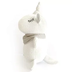 Mrs Ertha Hydrofieldoek En Knuffelrammelaar Eenhoorn - Harbor -Kinderspeelgoed mrs ertha hydrofieldoek en knuffelrammelaar eenhoorn harbor 2