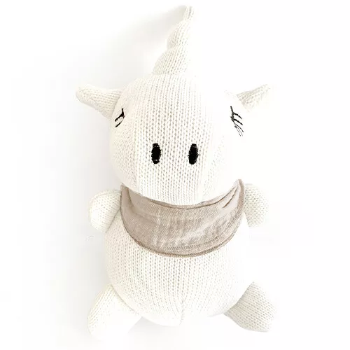 Mrs Ertha Hydrofieldoek En Knuffelrammelaar Eenhoorn - Harbor - Afbeelding 2