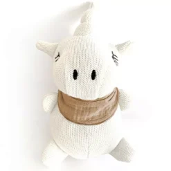 Mrs Ertha Hydrofieldoek En Knuffelrammelaar Eenhoorn - Peanut -Kinderspeelgoed mrs ertha hydrofieldoek en knuffelrammelaar eenhoorn peanut 1