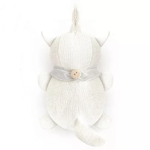 Mrs Ertha Knuffeleenhoorn En Rammelaar - Pearl - 23 Cm - Afbeelding 3