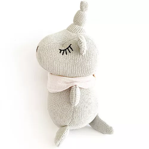 Mrs Ertha Knuffeleenhoorn En Rammelaar - Vanilla - 23 Cm - Afbeelding 2