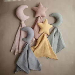 Mushie Knuffeldoek Moon - Tradewinds 10 Mushie Knuffeldoek Moon - Tradewinds -Kinderspeelgoed mushie knuffeldoek moon tradewinds 4