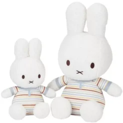 Little Dutch Knuffelkonijn Nijntje - Vintage Sunny Stripes - 35 Cm -Kinderspeelgoed nijn groot sunny2