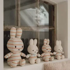 Little Dutch Knuffelkonijn Nijntje - Vintage Sunny Stripes - 35 Cm -Kinderspeelgoed nijn groot sunny3