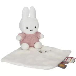 Nijntje Fluffy Knuffeldoekje Roze -Kinderspeelgoed nijntje miffy fluffy knuffeldoekje roze4