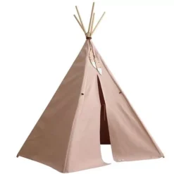 Nobodinoz Tipi Wigwam Nevada - Bloom Pink 15 Nobodinoz Tipi Wigwam Nevada - Bloom Pink -Kinderspeelgoed nobodinoz tipi wigwam nevada pure line bloom pink3