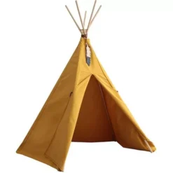 Nobodinoz Tipi Wigwam Nevada - Farniente Yellow 15 Nobodinoz Tipi Wigwam Nevada - Farniente Yellow -Kinderspeelgoed nobodinoz tipi wigwam nevada pure line farniente yellow 1