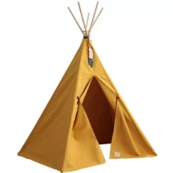 Nobodinoz Tipi Wigwam Nevada - Farniente Yellow 12 Nobodinoz Tipi Wigwam Nevada - Farniente Yellow -Kinderspeelgoed nobodinoz tipi wigwam nevada pure line farniente yellow