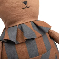 Nobodinoz Knuffelbeer Majestic - Blue - 53 Cm -Kinderspeelgoed nobodinoz knuffelbeer majestic blue 5