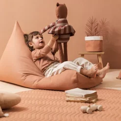 Nobodinoz Knuffelbeer Majestic - Marsala - 53 Cm -Kinderspeelgoed nobodinoz knuffelbeer majestic marsala 2 2