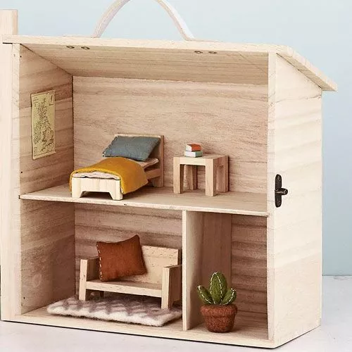 Olli Ella Poppenhuis Eenpersoonsbed 4 Olli Ella Poppenhuis Eenpersoonsbed - Afbeelding 2