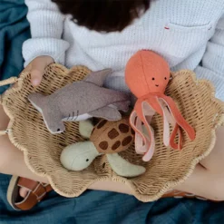 Olli Ella Knuffeldieren Holdie Marine Animals - 3st -Kinderspeelgoed olli ella knuffeldieren holdie marine animals 3st 15