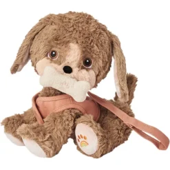 Olli Ella Knuffelhond Dinkum Dog - Honey -Kinderspeelgoed olli ella knuffelhond dinkum dog honey 10