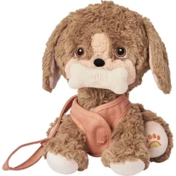 Olli Ella Knuffelhond Dinkum Dog - Honey -Kinderspeelgoed olli ella knuffelhond dinkum dog honey 8