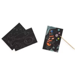 Ooly Kraskaarten Vriendelijke Vissen -Kinderspeelgoed ooly kraskaarten vriendelijke vissen 6st 2